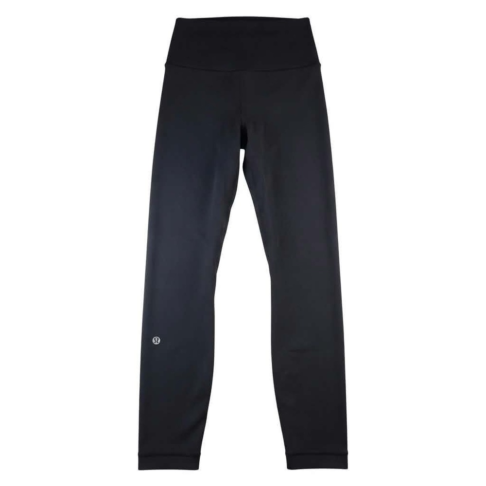 Lululemon Black High Rise Full Length Yoga Leggings Women Size 2-4 24.5 Inseam